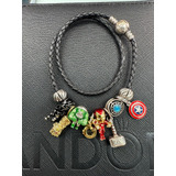 Pulsera Con 10 Charms De Avengers Pandora Originales