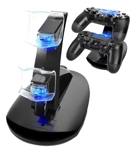 Cargador Ps4 Doble Base Control Ps4 Dualshock