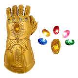 Guantelete Thanos Con Guante Infantil Led Con Muñec