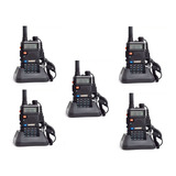 Combo X 5 Baofeng Uv5r Uv-5r Vhf/uhf 50km + Auricul Factura 