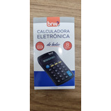 Calculadora Eletrônica De Bolso 8 Digitos Pilha Aa