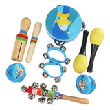 Instrumento De Percusión Para Niños Pequeños, Campanilla, Ri