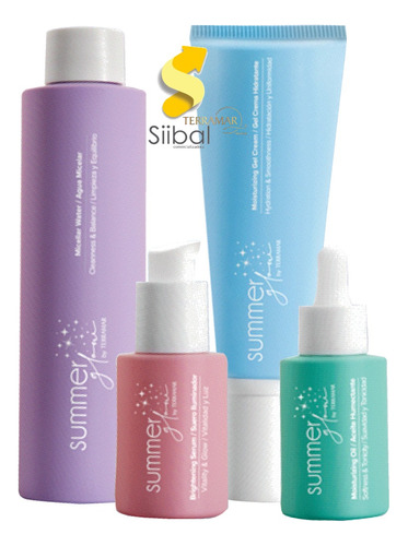 Colección Facial Summer Glow Piel Joven 4 Productos Terramar