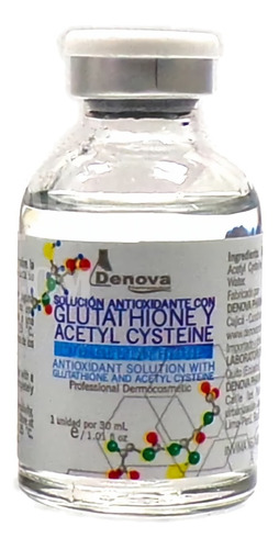 Glutathione Denova 1 Vial 30ml - mL a $3930