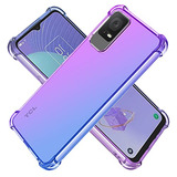 Funda Para Tcl 405 T506d 406 Shockproof Degrade Purple Blue