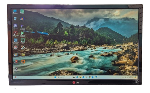 Monitor LG Led 23 Pol. Ips Full Hd Preto 23ea53v (usado)