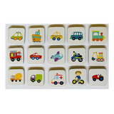 Juego Mesa Memoria Transportes Didactico Infantil Niño