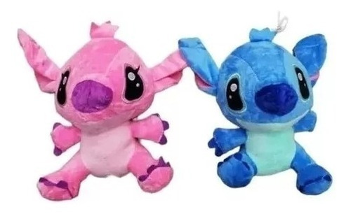 Peluche Stitch 20cm Importado Lilo Y Stitch Scrump X2 