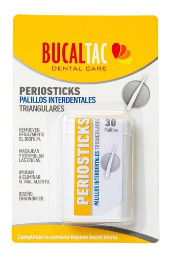 Bucal Tac Palillos Interdentales Triangulares X 30 U