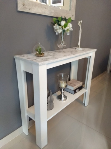 Mesa De Arrime Recibidor Dressoire Carrara