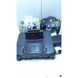 Nintendo 64 + Controles + Cartuchos 