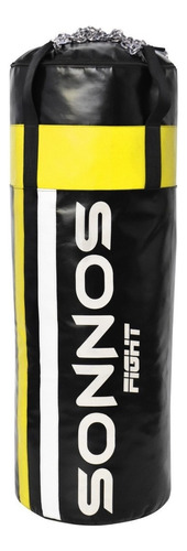 Bolsa De Boxeo Sonnos 150 Cm Tela Vinilica Refor Homologada Color Amarillo