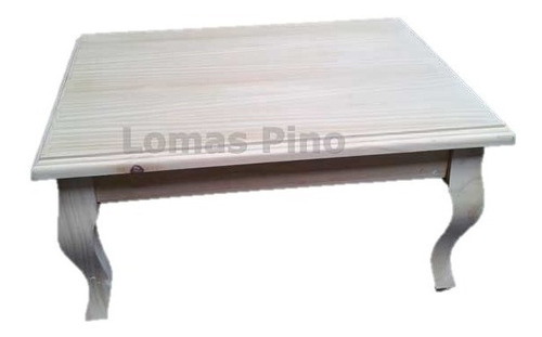 Mesa Ratona Pata Provenzal De 80mt En Madera De Pino