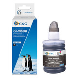 Tinta Refill Ink Para Canon Gi-190 /790/890/990 Negro 140 Ml