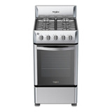 Estufa Whirlpool Xpert Flamma Wwr3000s A Gas/eléctrica 4 Quemadores  Acero Inoxidable 127v Puerta Con Visor 76.41l