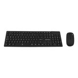 Kit Teclado Y Mouse Inalambrico Antiderrames Para  Uso Rudo 