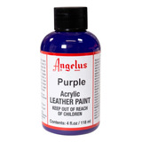 Pintura Acrílica Angelus 4 Oz ( 1 Pieza ) Color Purple