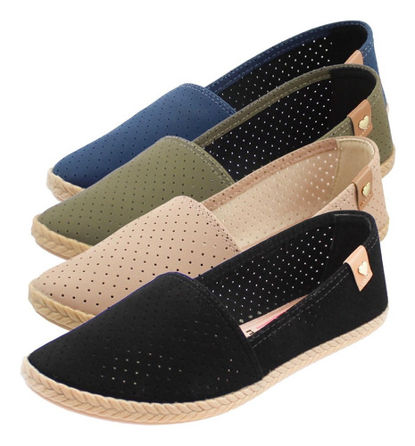 Sapatilha Moleca Feminina Alpargata Slip On Original