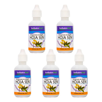5 Té De Hoja Sen En Gotas 30ml