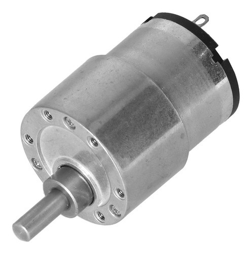 Micro Motor Dc 12v 3rpm C/ Caixa De Redução