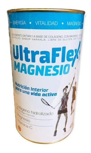 Ultraflex Colageno Hidroalizado Magnesio Lata X 420 Gr