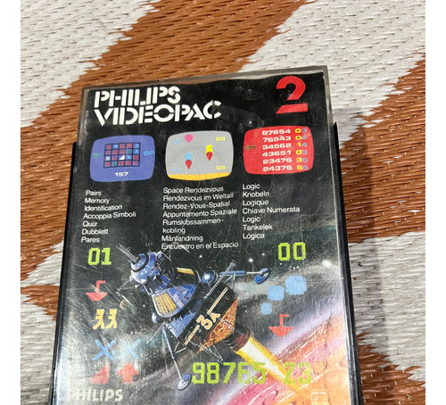 Video Juego Philips Videopac 2  Año 1980