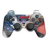 Skin Para Ps2 Controle Adesivo - Modelo 007