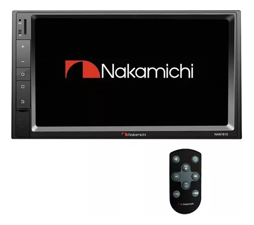 Estereo Doble Din Nakamichi Nam1610 Tactil 50w X4 Am/fm Bt