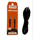 Cabo De Audio Auxiliar 1 Metro P2 / P2 Kaidi Kd 226