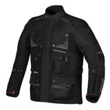 Campera Motorman Atlas Cordura Negro Bamp Group