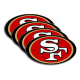 Sticker Vinil Reflectivo Auto Sanfrancisco 49ers