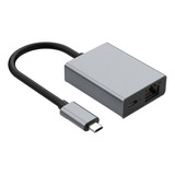 Adaptador Ethernet Micro Usb 2 En 1 Con Puerto De Carga Pd,