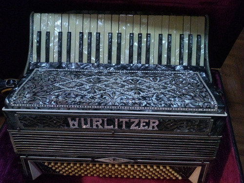 Acordeon Wurlitzer 4/5 Voz Mod. Phil Beker Todo Original