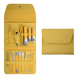 Estuche Set Manicure Pedicure Kit Cortauñas X16 Piezas