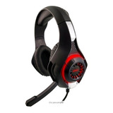 Diadema Gamer Core Headset Nyko Para Xbo One Switch Pc Ps4 Color Negro