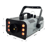 Maquina Humo 900w Led Inalambrica Incluye 1 Litro Liquido