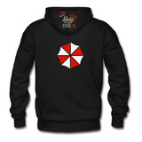 Poleron Cierre, Umbrella, Resident Evil, Playstation, Gamer, Videojuego, Xxxl / Kingstore10