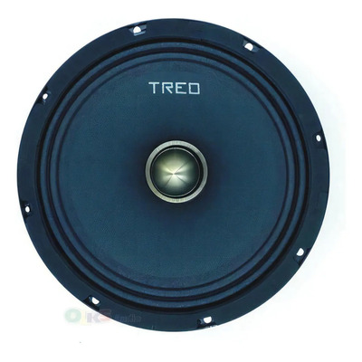 Bocina tipo medio Treo OPEN6XR para carro\u002Fcamioneta color negro de 4Ω 6.5\