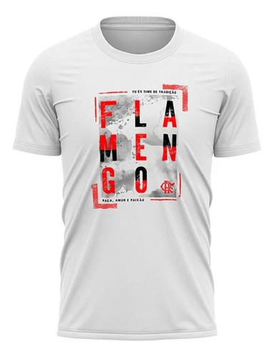 Camiseta Braziline Flamengo Growing Masculina - Original