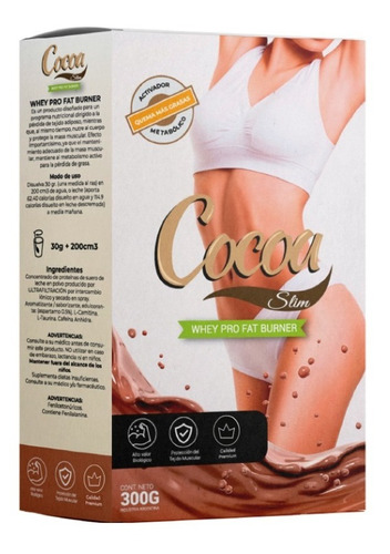Cocoa Slim - Fat Burner - Marca Oficial