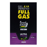 Suplemento Em Gel Full Gas Ultra Focus Carboidrato Sabor Açaí De 600g 12 Un