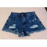 Short De Jean De Mujer  Tiro Alto  Forever 21