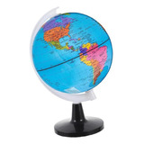 Globo Terráqueo Giratorio Mapa Mundo Educativo 10cm