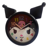 Reloj Despertador Analógico De Escritorio Sanrio Kuromi