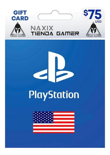 Tarjeta Psn Gift Card 75 Usd Region Usa | Ps3 | Ps4 | Ps5