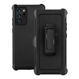 Funda Para Samsung Galaxy Note 20, Negra/con Agarre/fina