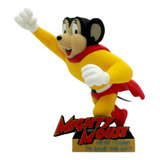 Muñeco Figura Mighty Mouse 15cm Dibujo Animado Impresion 3d