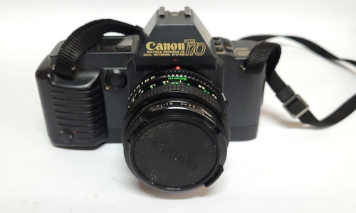 Camera Canon T70 Analógica /lente Sl1a Não Testada No Estado