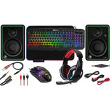 Ritz Gear Rgb Kit Accesorios Juegos I Combo Led 4 1 Con Y Y