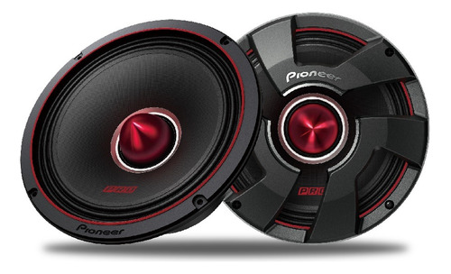 Pioneer Ts-m801pro, Parlantes Medios 8 